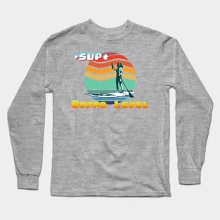 Stand Up Paddle Board Long Sleeve T-Shirt